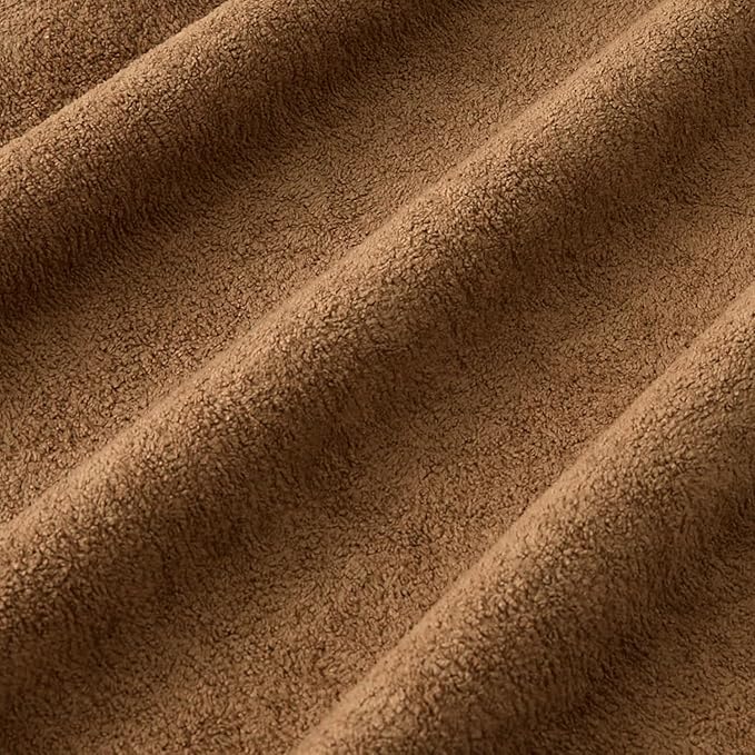 Kevin Textile Waterproof Decorative Pillow Covers Brown 12x20 Inch Pack of 2 Soft Boucle Textured Lumbars Cushions Elegant Accent Pillows for Couch Sofa Chair Bed Home Decor Indoor Outdoor