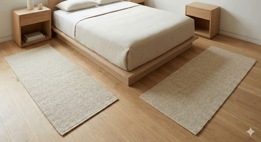 The Suite Life: Bedroom Rug Placement for a Hotel-Inspired Sanctuary