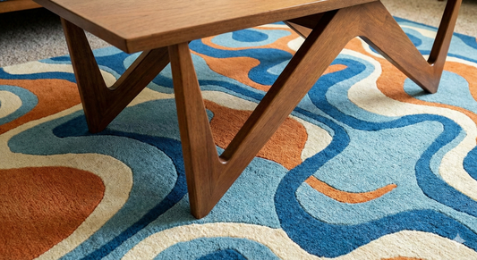 The Missing Piece: Completing Mid-Century Modern Style with Geometric Rugs