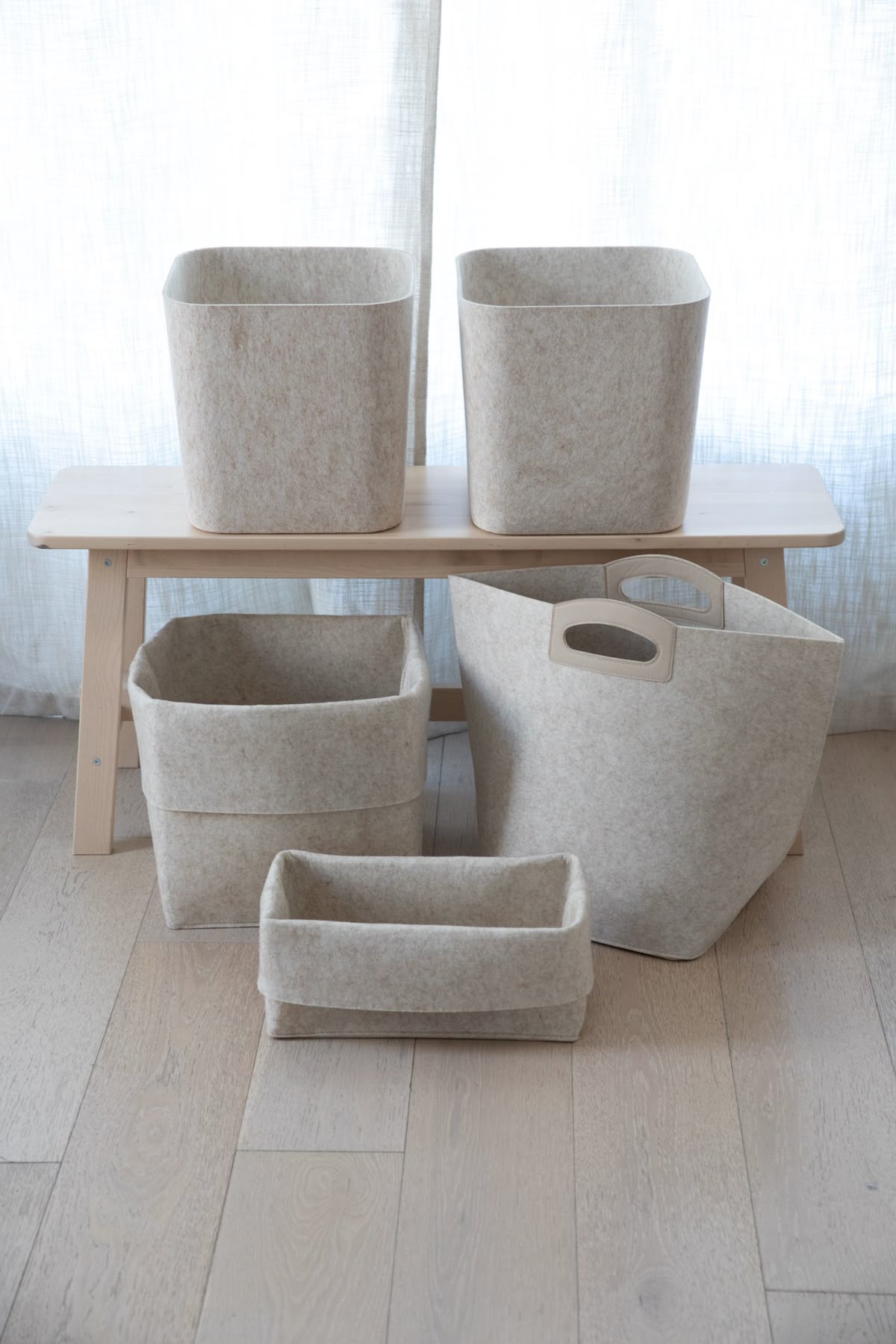 Felt Storage Baskets