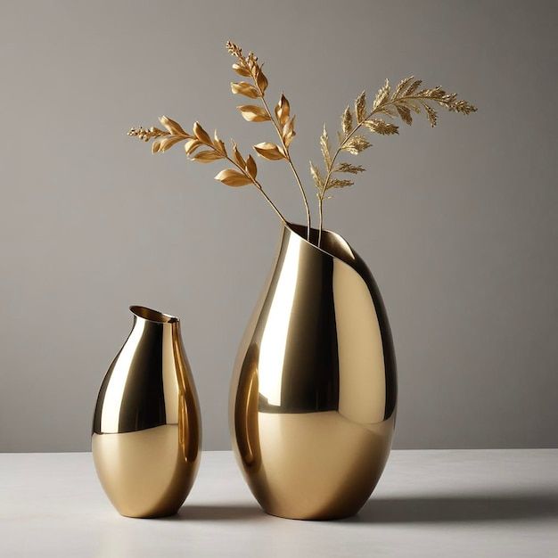 Metal Vases