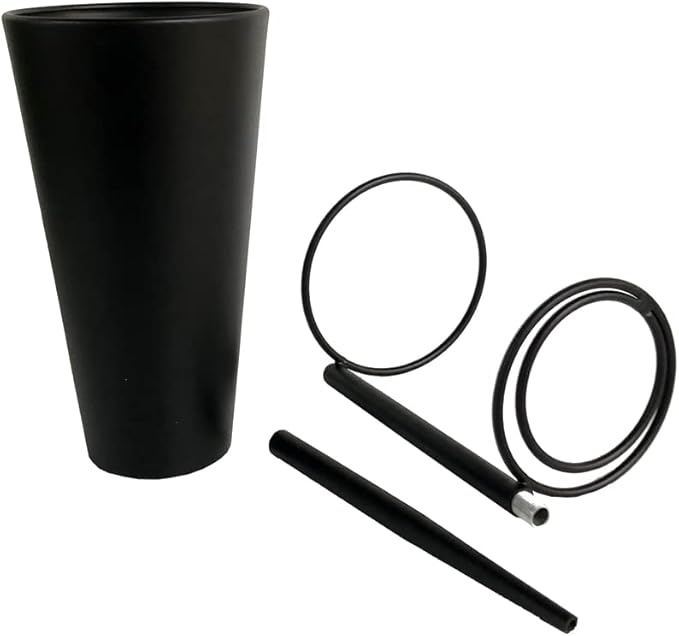 Metal Grave Vase Flower Holder in Base Graveyard Vase Grave Decoration Flower Foam