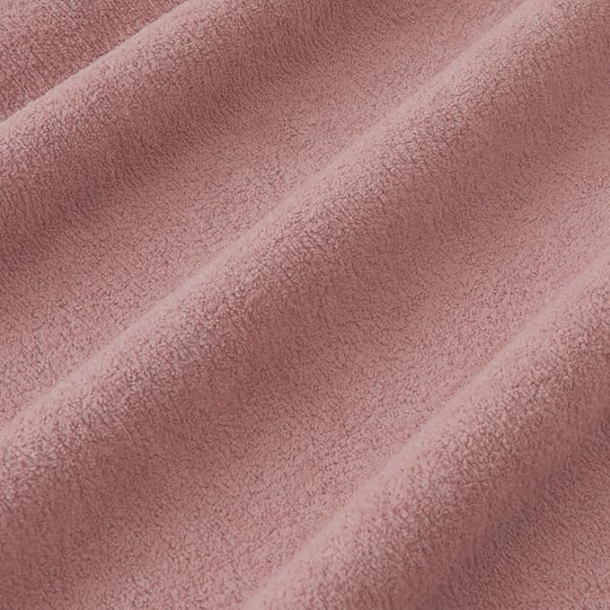 Kevin Textile Waterproof Decorative Pillow Covers Plush Pink 18x18 Inch Pack of 2 Soft Boucle Textured Throw Pillowcases Elegant Accent Pillows for Couch Sofa Chair Bed Home Decor Indoor Outdoor