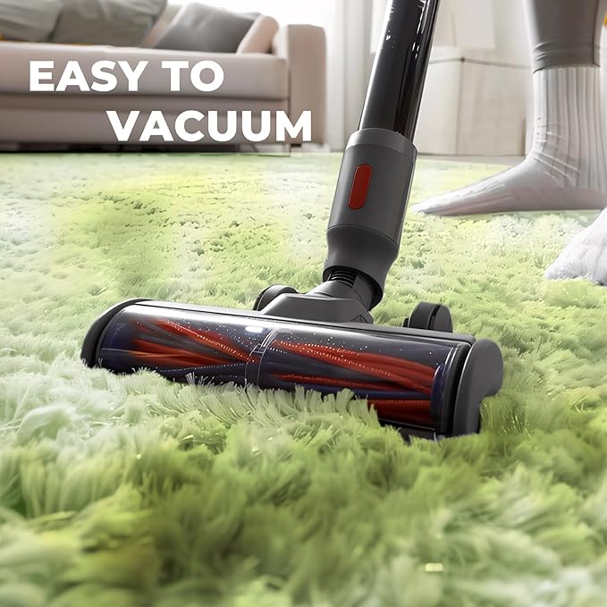 OPPODREAM Round Rugs 5ft for Play Room, Ultra Soft Circle Rug for Bedroom, 5 ft Fluffy Kids Carpet with 0.4" Thick Non-Slip Backing, Long Pile Shag Carpet, Fuzzy, Shaggy, Tie-dye Light Green & Green