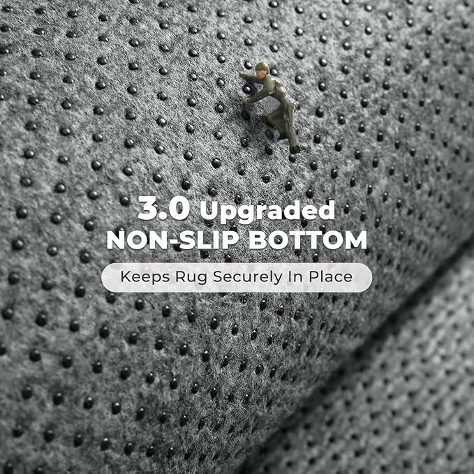 OPPODREAM Round Rugs 6ft for Play Room, Ultra Soft Circle Rug for Bedroom, 6 ft Fluffy Kids Carpet with 0.4" Thick Non-Slip Backing, Long Pile Shag Carpet, Fuzzy, Shaggy, Tie-dye Light Green & Green